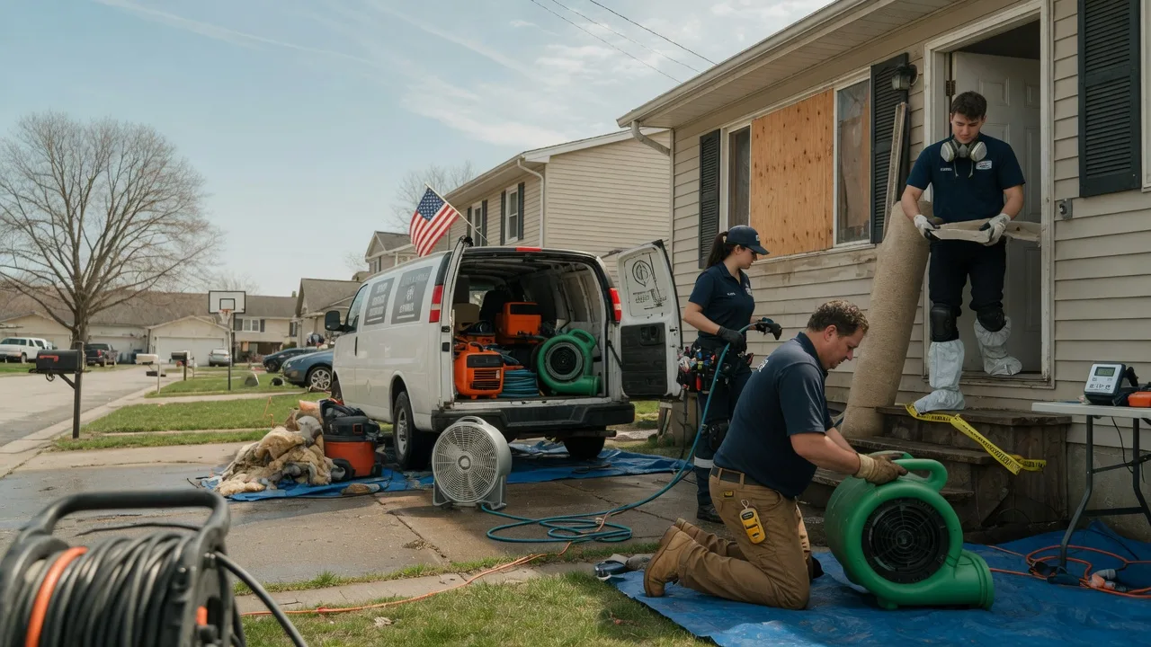 Water Damage Restoration in Wyola, MT near me